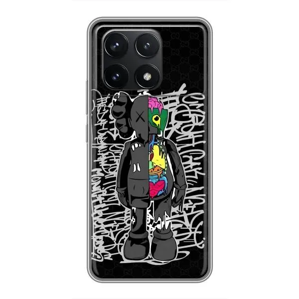Чехол с принтом «Стиль Bearbrick» для Xiaomi POCO F6 Pro