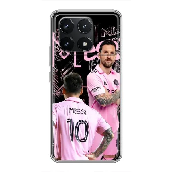 Чехол с принтом «Король Месси» для Xiaomi POCO F6 Pro