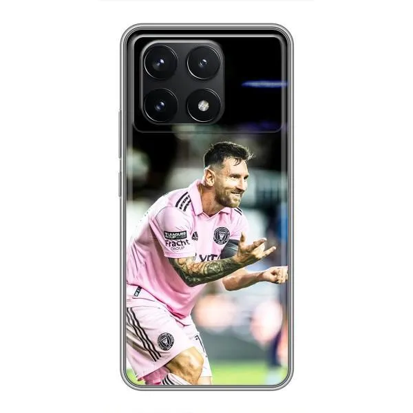 Чехол с принтом «Месси паук» для Xiaomi POCO F6 Pro