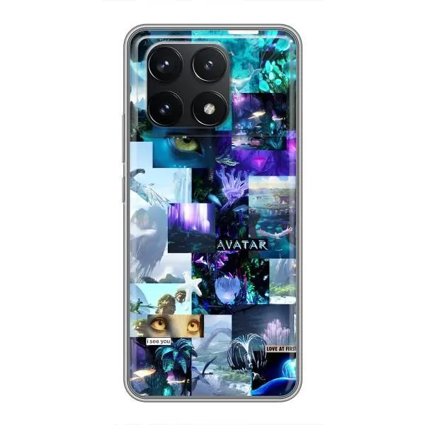 Чохол з принтом «колаж Аватар» для Xiaomi POCO F6 Pro