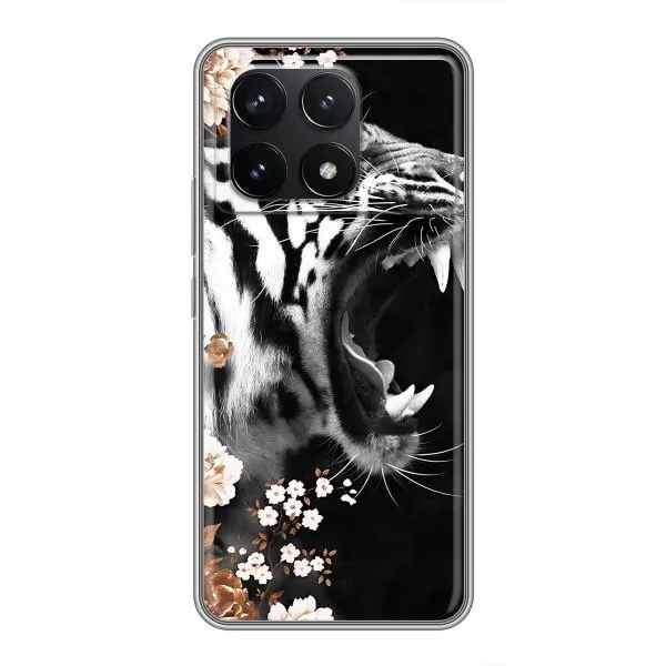 Чехол с принтом «Стильный ТИГР» для Xiaomi POCO F6 Pro
