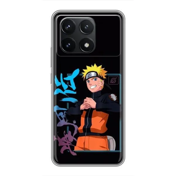Чохол з принтом «Аніме наруто» для Xiaomi POCO F6 Pro