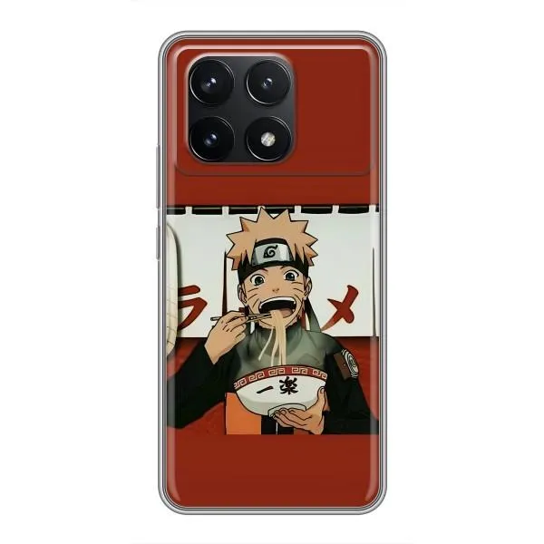 Чохол з принтом «Наруто с лапшой» для Xiaomi POCO F6 Pro