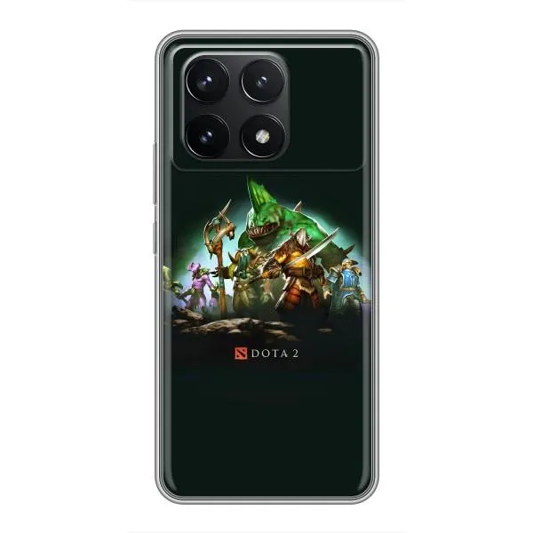 Чехол с принтом «DOTA 2» для Xiaomi POCO F6 Pro