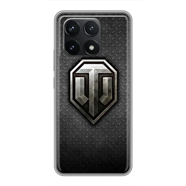 Чехол с принтом «Лого Tanks» для Xiaomi POCO F6 Pro