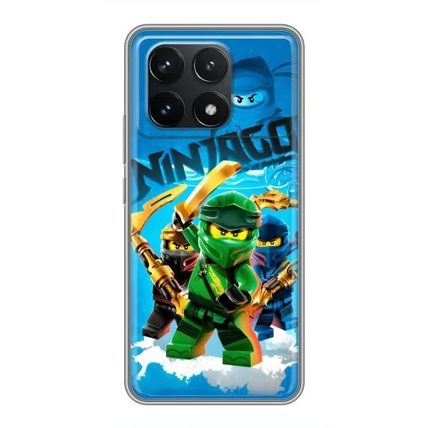 Чехол с принтом «Ninjago» для Xiaomi POCO F6 Pro