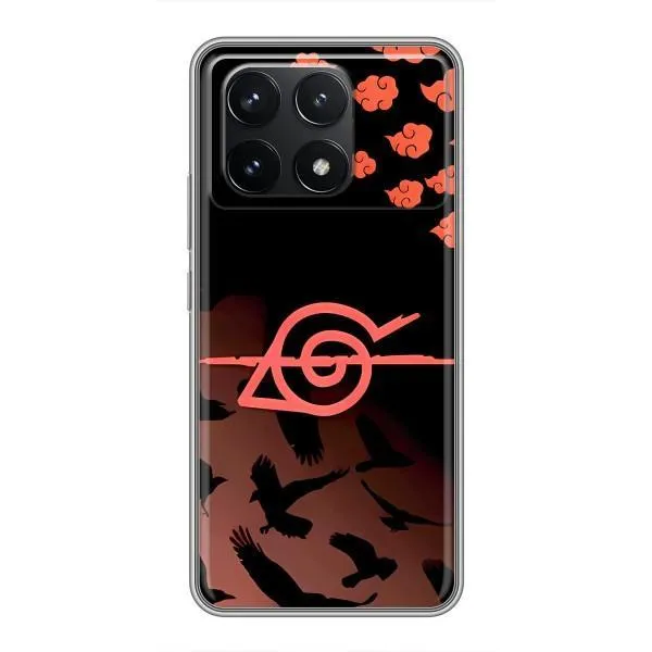 Чехол с принтом «Глаз Итачи» для Xiaomi POCO F6 Pro