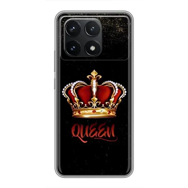 Чохол з принтом «Корона короля» для Xiaomi POCO F6 Pro Чохол з принтом «Корона короля» для Xiaomi POCO F6 Pro