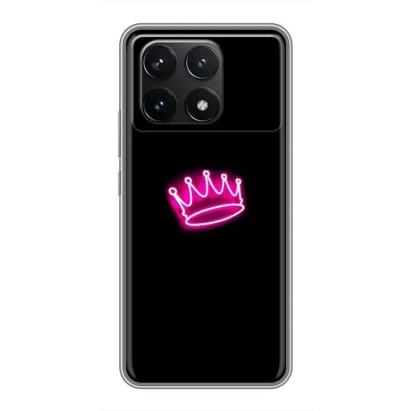 Чохол з принтом «Яскрава корона» для Xiaomi POCO F6 Pro Чохол з принтом «Яскрава корона» для Xiaomi POCO F6 Pro