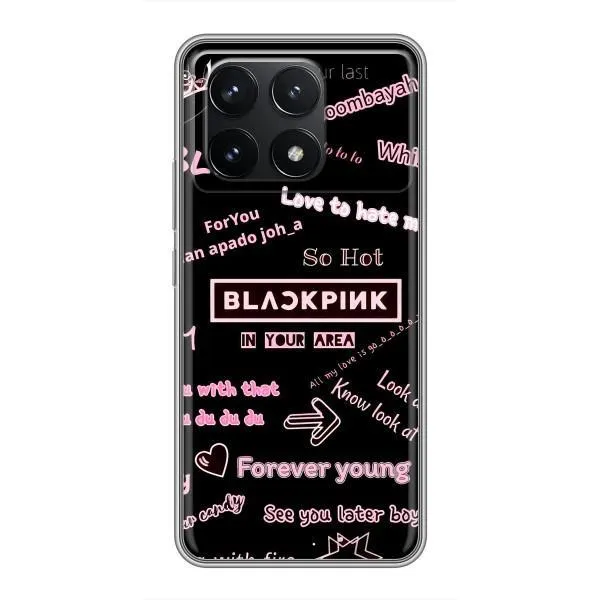 Чехол с принтом «BLACKPINK» для Xiaomi POCO F6 Pro