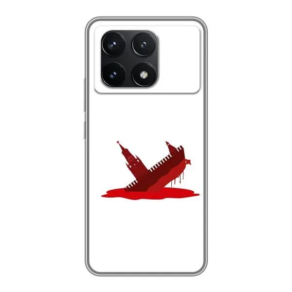 Чехол с принтом «Кремлевский Корабль» для Xiaomi POCO F6 Pro