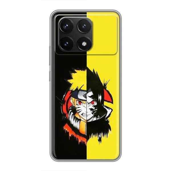 Чехол с принтом «Наруто-Итачи» для Xiaomi POCO F6 Pro