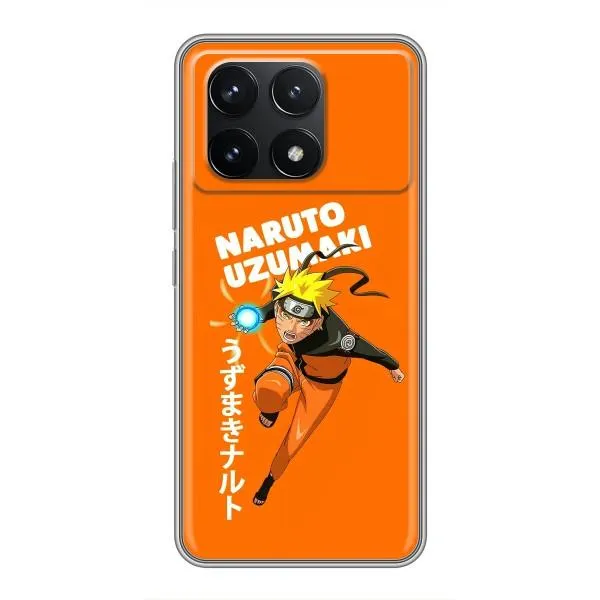 Чехол с принтом «Наруто узумаки» для Xiaomi POCO F6 Pro