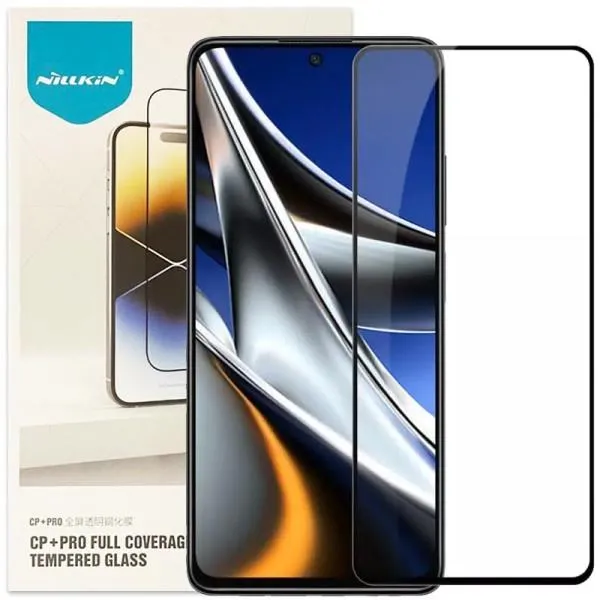 Захисне скло Nillkin (CP+PRO) для Xiaomi Poco F6 — Чорний — фото 1