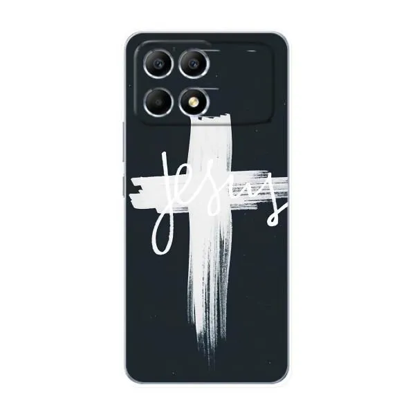 Чехол с принтом «Иисус» для Xiaomi POCO F6 Чехол с принтом «Иисус» для Xiaomi POCO F6