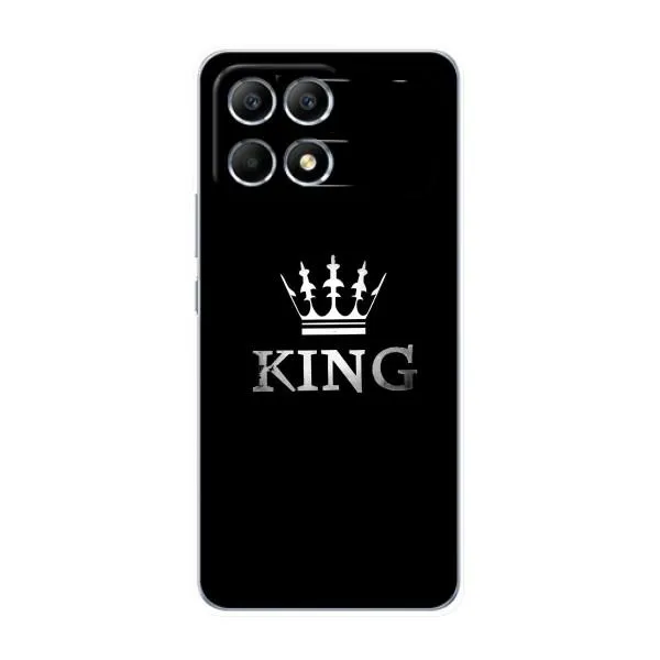 Чохол з принтом «KING» для Xiaomi POCO F6