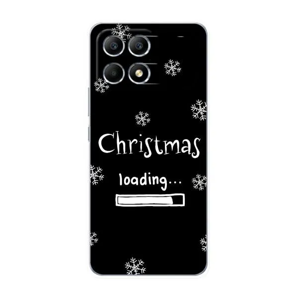 Чехол с принтом «Christmas loading» для Xiaomi POCO F6