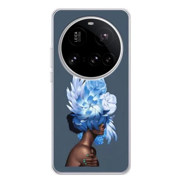 Чехол с принтом «Цветы на голове» для Xiaomi POCO F7 Pro