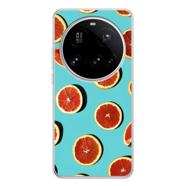 Чехол с принтом «Грейпфрут» для Xiaomi POCO F7 Pro