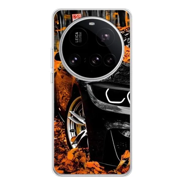Чехол с принтом «Черная Машина» для Xiaomi POCO F7 Pro