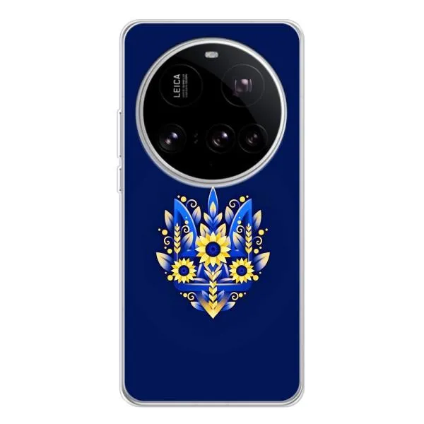 Чехол с принтом «Цветочный Герб» для Xiaomi POCO F7 Pro