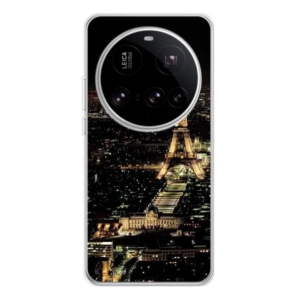 Чехол с принтом «Ночной Париж» для Xiaomi POCO F7 Pro