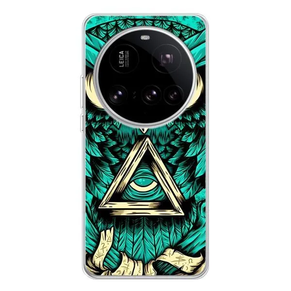 Чехол с принтом «Сова с глазом» для Xiaomi POCO F7 Pro