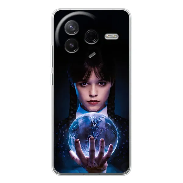 Чехол с принтом «Магическая сфера Уэнздей» для Xiaomi POCO F7 Pro Чехол с принтом «Магическая сфера Уэнздей» для Xiaomi POCO F7 Pro