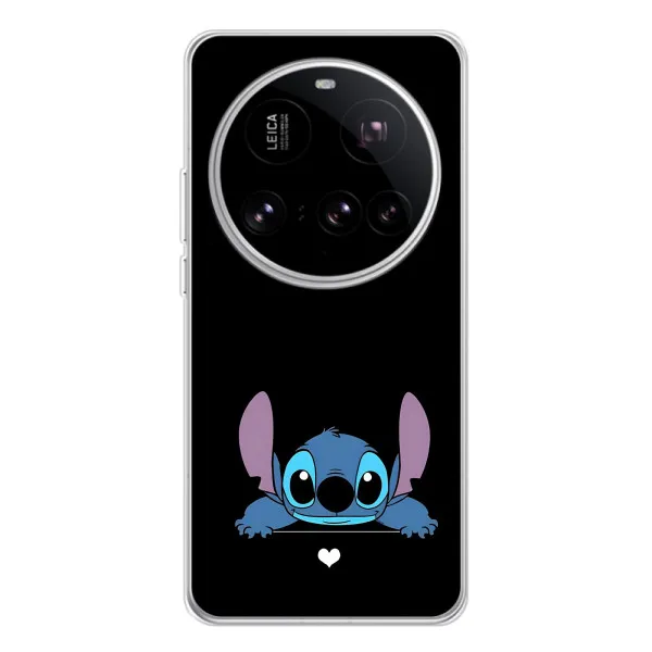 Чехол с принтом «Стич на черном» для Xiaomi POCO F7 Pro