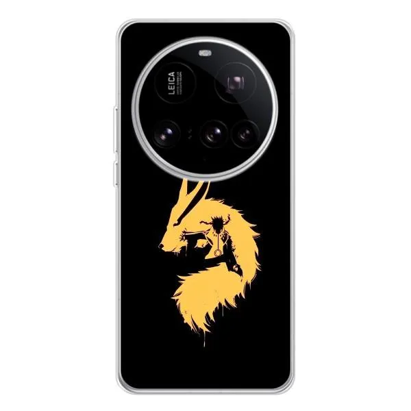 Чехол с принтом «силуэт Курама Наруто» для Xiaomi POCO F7 Pro