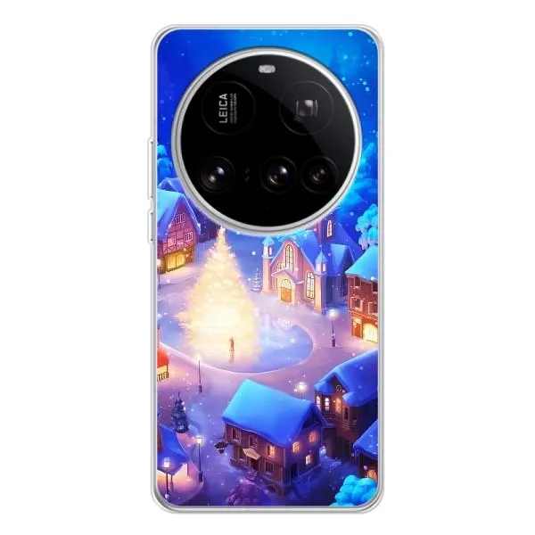 Чехол с принтом «Рождественский город» для Xiaomi POCO F7 Pro Чехол с принтом «Рождественский город» для Xiaomi POCO F7 Pro