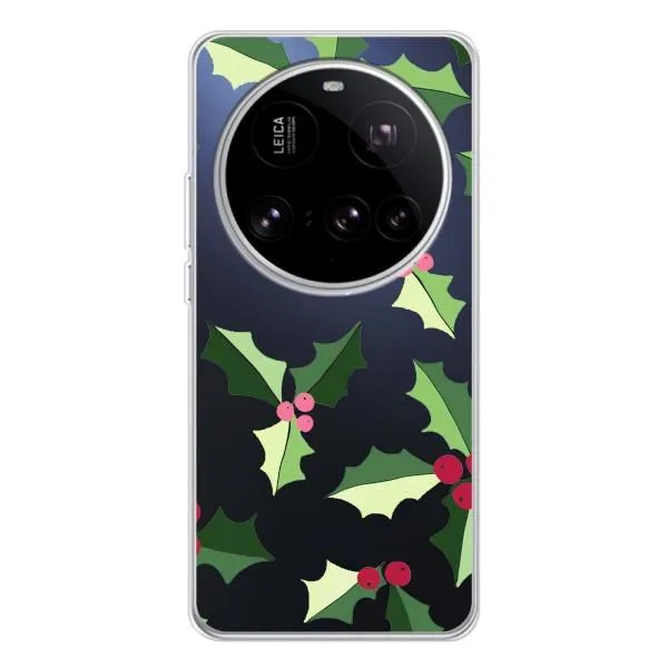 Чохол з принтом «Різдвяний фон» для Xiaomi POCO F7 Pro