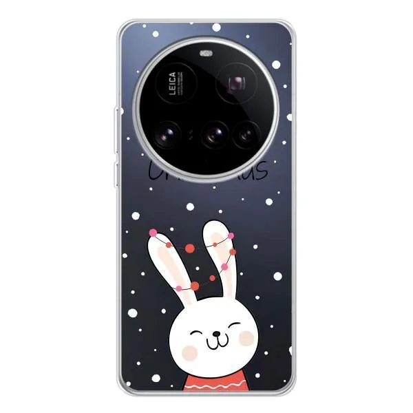 Чохол з принтом «Різдвяний заєць» для Xiaomi POCO F7 Pro