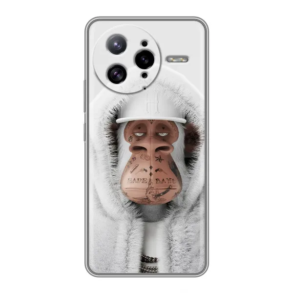 Чохол з принтом «мавпа NFT в тату» для Xiaomi POCO F7 Ultra