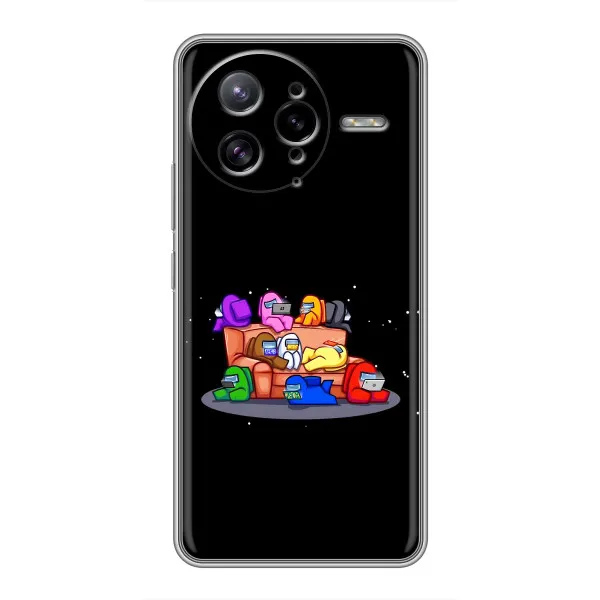Чехол с принтом «Амонг-ас» для Xiaomi POCO F7 Ultra