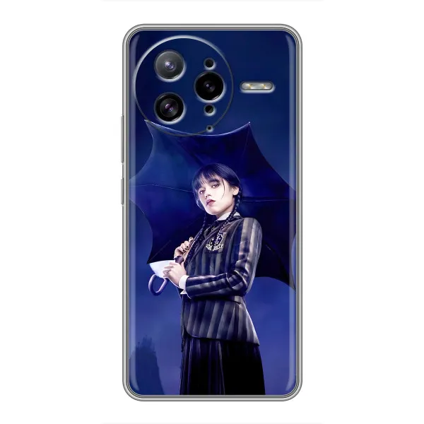 Чехол с принтом «Уэнздей с зонтом» для Xiaomi POCO F7 Ultra