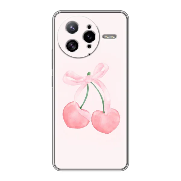 Чехол с принтом «Розовые вишни» для Xiaomi POCO F7 Ultra Чехол с принтом «Розовые вишни» для Xiaomi POCO F7 Ultra