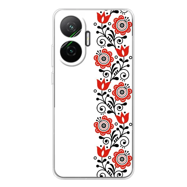 Чехол с принтом «Яркая вишиванка» для Xiaomi POCO F7