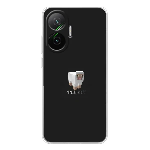 Чехол с принтом «Овечка Майнкрафт» для Xiaomi POCO F7