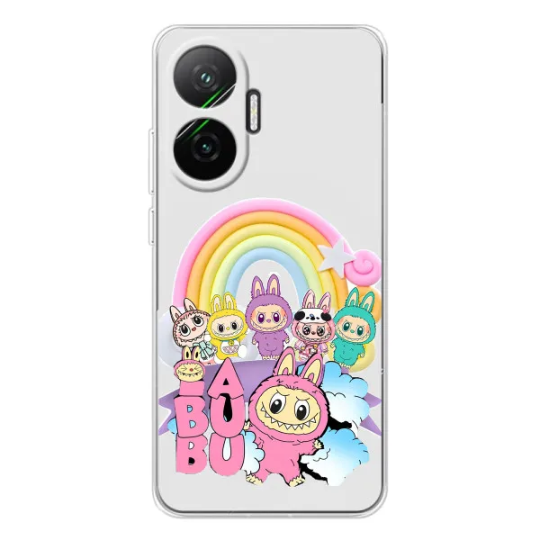 Чохол з принтом «Фон Лабубу» для Xiaomi POCO F7