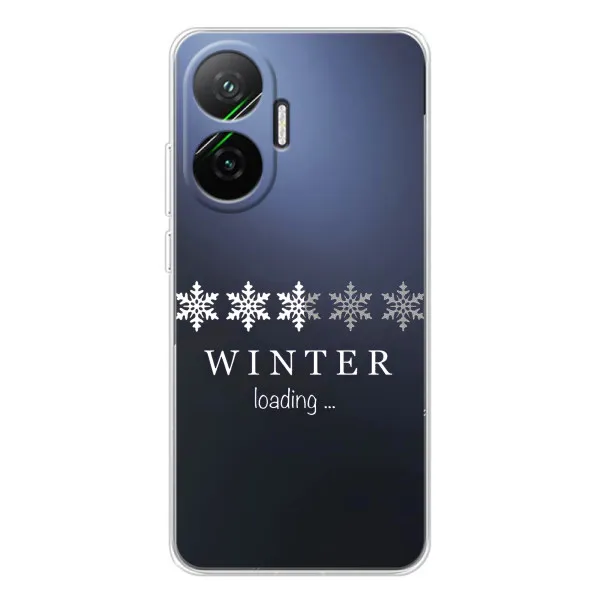 Чехол с принтом «Winter loading» для Xiaomi POCO F7