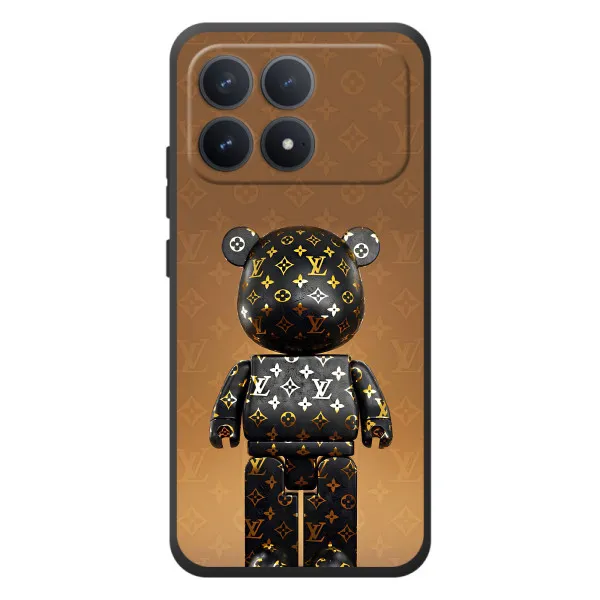 Чехол с принтом «Bearbrick» для Xiaomi Poco F8 Pro