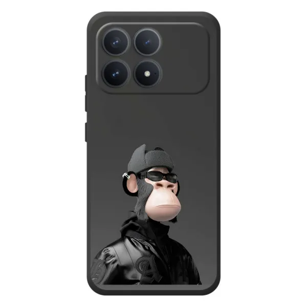 Чехол с принтом «стильная обезьяна NFT» для Xiaomi Poco F8 Pro