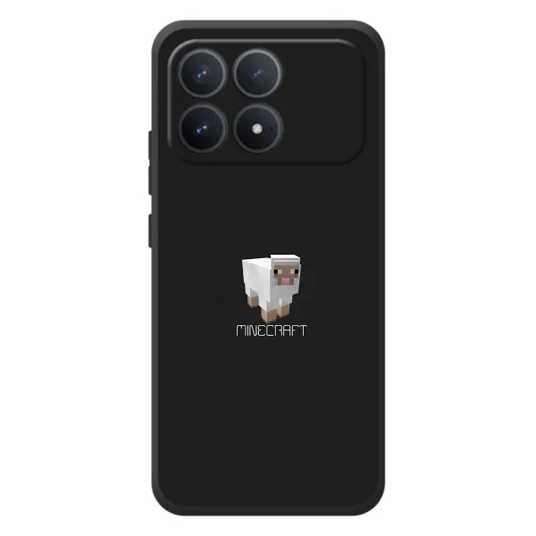 Чехол с принтом «Овечка Майнкрафт» для Xiaomi Poco F8 Pro