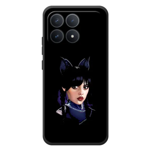 Чехол с принтом «серьезная Уэнздей» для Xiaomi Poco F8 Pro