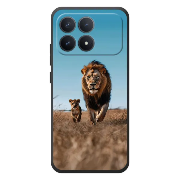 Чехол с принтом «Мусафа и Симба» для Xiaomi Poco F8 Pro