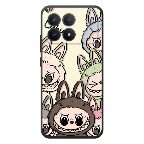 Чохол з принтом «Золота мавпа Bored Ape» для Xiaomi Poco F8 Pro