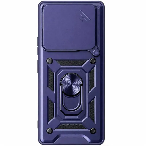 Чохол Ummi Camshield Serge Ring для Xiaomi Poco F8 Ultra — Синій — фото 3 Чохол Ummi Camshield Serge Ring для Xiaomi Poco F8 Ultra — Синій — фото 3