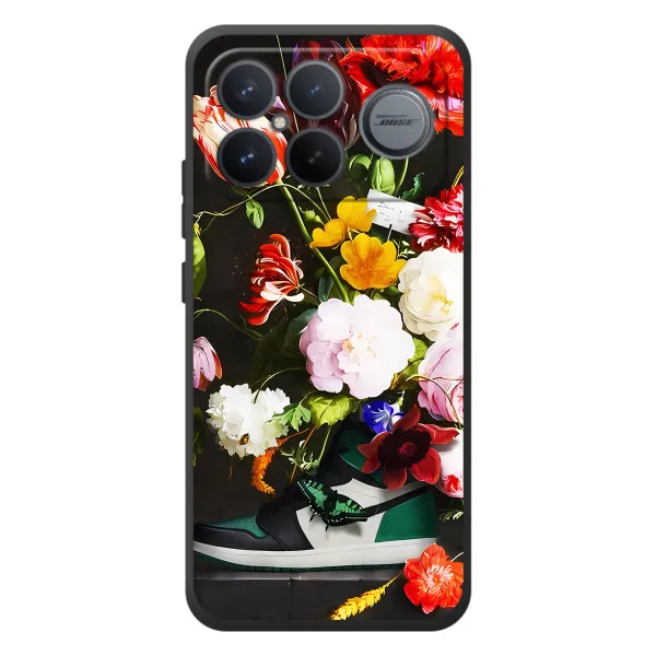 Чехол с принтом «Nike цветы» для Xiaomi Poco F8 Ultra