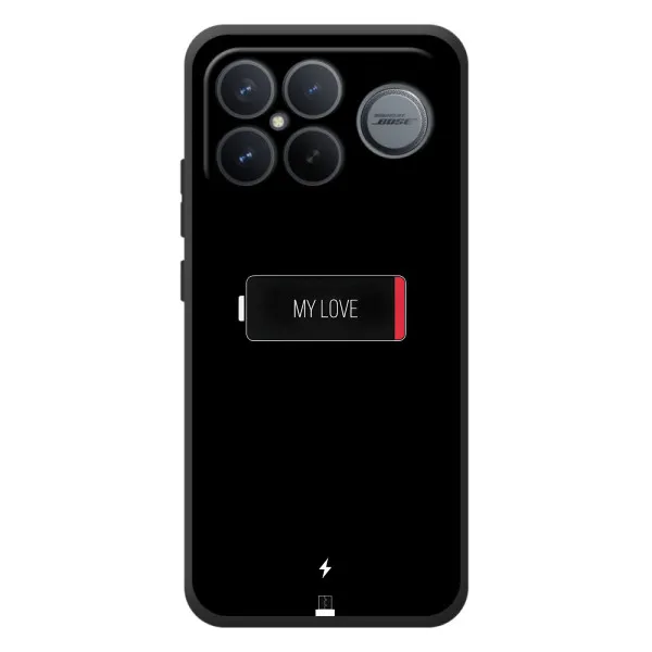 Чехол с принтом «Love battery» для Xiaomi Poco F8 Ultra
